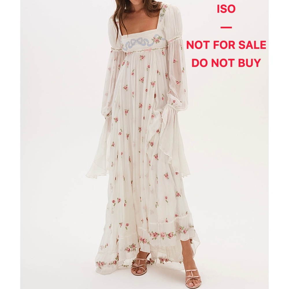 ISO: For Love & Lemons Julianne Maxi Dress